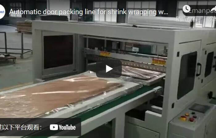 automatic door thermoforming and packing machine