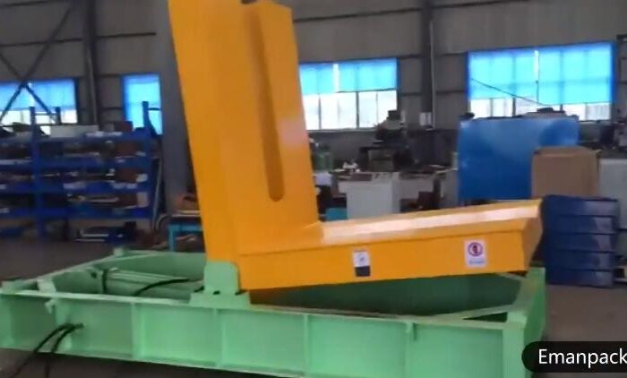 hydraulic roll turner machine