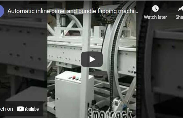 inverter machine applies to different panel and bundles with variant dimensions and loads.