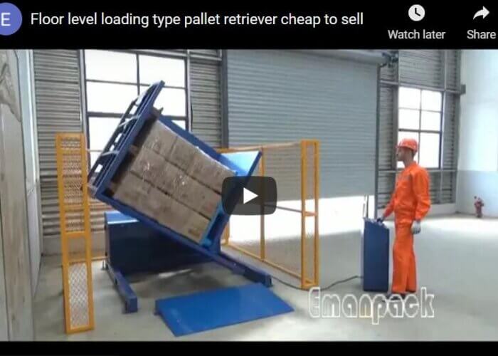 Floor level loading type pallet retriever cheap to sell